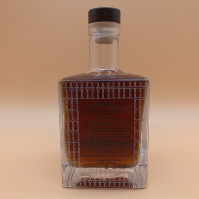 Customized Clear Flint 500ml Square Glass Bottles for Liquor Alcohol Highly OEM/ODM
