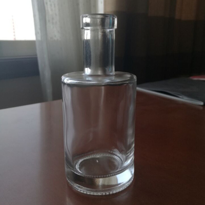 500ml Custom T-Top Clear Whiskey Vodka Liquor Glass Bottle with High Flint Glass Material
