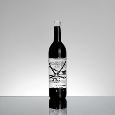 Trade Assurance High Flint Glass Material 750ml Clear Vodka Bottle for Big Event