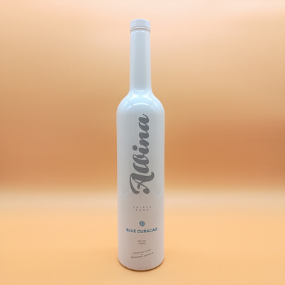 Free Sample Decal Surface Handling Glass Wine Bottles for Gin Vodka Whisky
