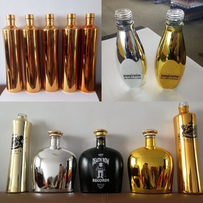Europe and USA Super Flint Glass Empty Crystal Frosted Vodka Whisky Liquor Glass Bottles