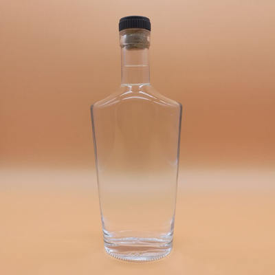 Glass Whisky Bottles 750ml Capacity Glass with Caps Other Deep Process Hot Stamping