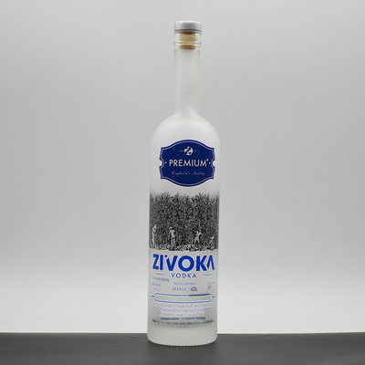 Cork Sealing Glass Bottle for Beverage Industry in Mexico Tequila Vodka and Whiskey
