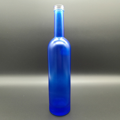 Free Sample Fee Glass Gin Bottles for Alcohol/Liquor Empty Glass Bottle