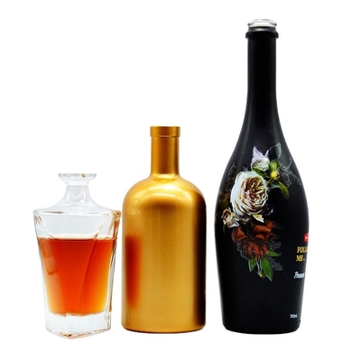 500ml Olive Oil 250ml 750ml Empty Food Grade Patron Tequila Liquor Whisky Vodka Bottles