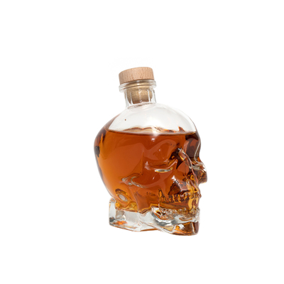 Super Flint Glass Customized Shape Brandy Liquor Bottle 200ml Empty 750ml 500ml
