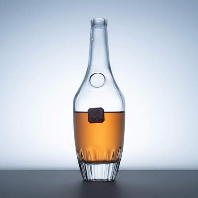 Super Flint Glass 375ml 500ml 700ml Bottles for Vodka Gin Whisky Rum Brandy Bulk Sale
