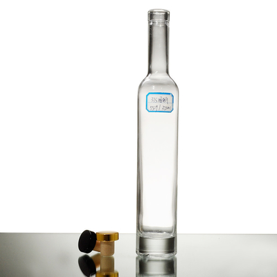 375ml 500ml Frosted Glass Bottle with Label Printing and Free Sample Offered