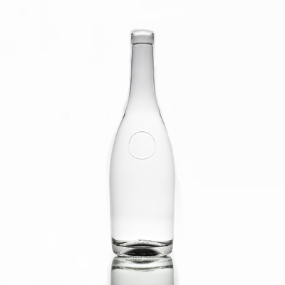 Collar Material Glass 700ml Empty Olive Oil Bottle with Certification and Thick Base