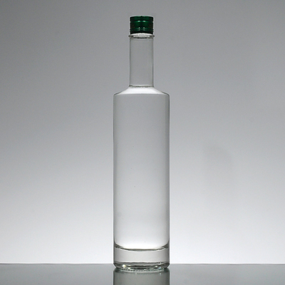 Hot Stamping Surface Handling 1L Super Glass Whiskey Bottle Made of Crystal White Material