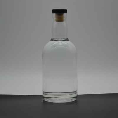 500ml Glass Alcohol Bottles with Frosted/Transparent/Painted Color