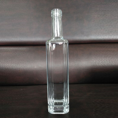 Collar Material Glass 700ml Empty Olive Oil Bottle with Certification and Thick Base