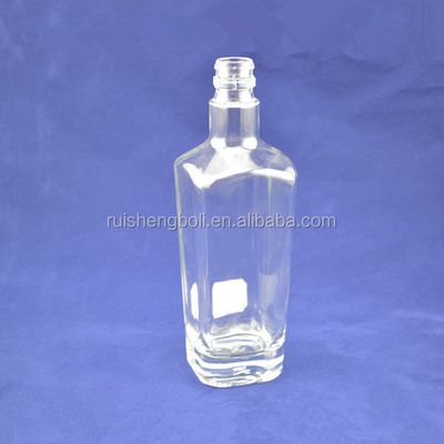 500ml Glass Alcohol Bottles with Frosted/Transparent/Painted Color