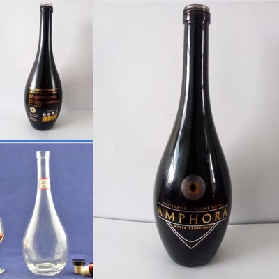 500ml/700ml/750ml Extra Virgin Olive Oil Glass Bottles for Dressing Sauces Customized Bulk