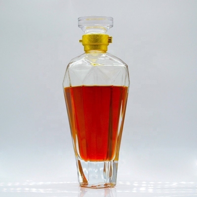 Custom Empty Liquor Bottle 1L Vodka Glass Bottle with Unique Design Express Shipping