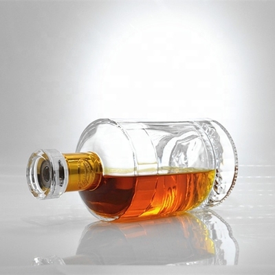 Custom Empty Liquor Bottle 1L Vodka Glass Bottle with Unique Design Express Shipping