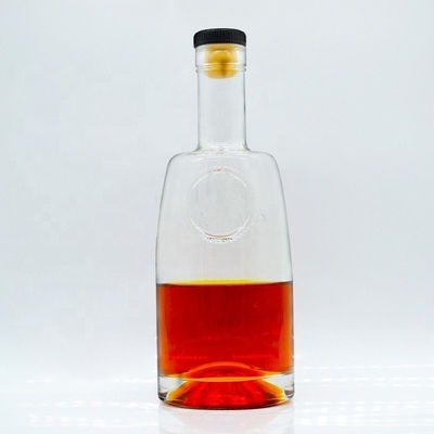 Custom Empty Liquor Bottle 1L Vodka Glass Bottle with Unique Design Express Shipping