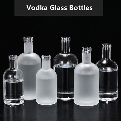 700ml Square Flask 250ml Gin Vodka Drink Liquor Glass Bottle from Yuncheng Ruisheng
