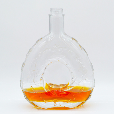 Decal Surface Handling Super Flint Glass Material Empty 750ml Vodka Bottle for Spirits