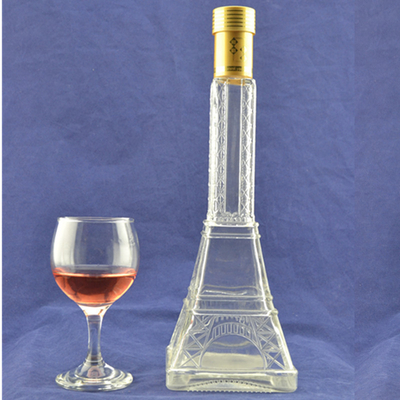 Customized 750ml/500ml Glass Bottle for Spirits Packaging Twist-off Cap Sealing Type