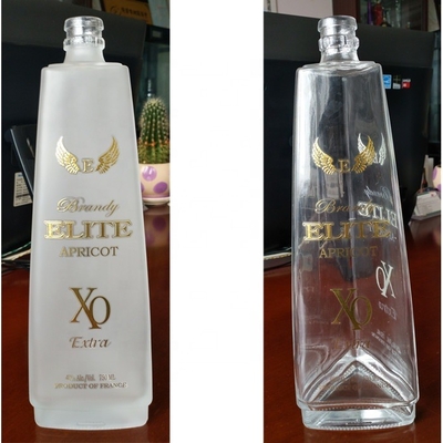 Industrial Beverage Empty Glass Bottle with Cork Stopper 375ml 500ml 750ml