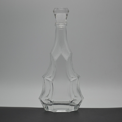 Industrial Beverage Custom Design Glass Bottle Glass Liquor Bottles for Vodka