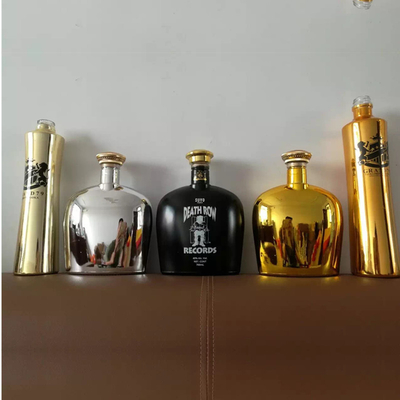Electronical Custom Vodka Highly OEM/ODM 750ml Whisky Glass Bottle with Screw Cap