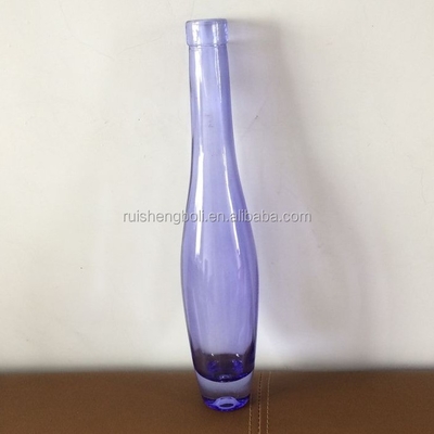 Sealing Type CROWN CAP Super Flint Wine Glass Bottle in Crystal White Material