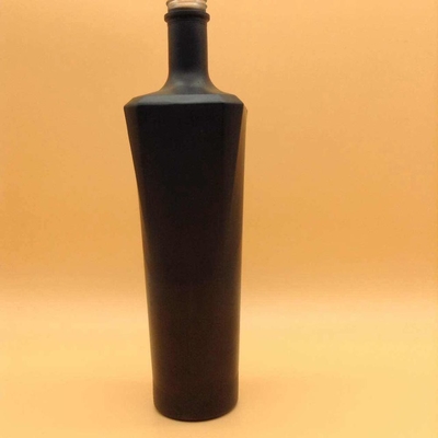Sealing Type CROWN CAP Super Flint Wine Glass Bottle in Crystal White Material