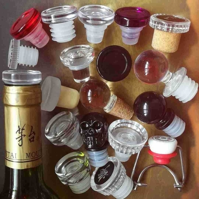 Custom 500ml 700ml 750ml Empty Liquor Wine Brandy Glass Bottle With Glass Cork for Vodka
