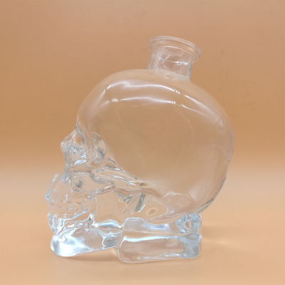 Custom 750ml Rocket Shaped Vodka Glass Bottle For Beverage Online with SCREW CAP