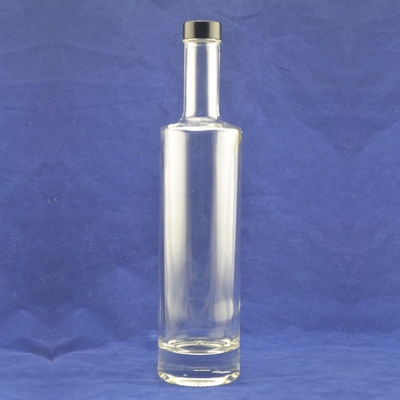 Customizable Limoncello Liquor Vodka Glass Bottle 750ml for Beverage Industry