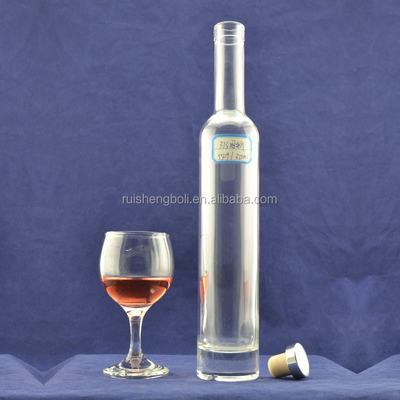 Customizable Limoncello Liquor Vodka Glass Bottle 750ml for Beverage Industry