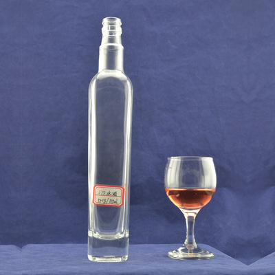 Customizable Limoncello Liquor Vodka Glass Bottle 750ml for Beverage Industry