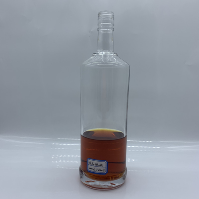 Industrial Beverage 1L Long Neck Glass Bottle with Cork of Whisky