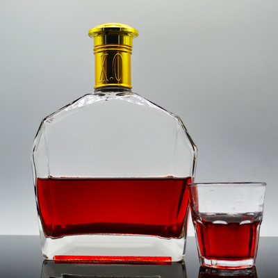 OEM/ODM Acceptable 1 Liter Glass Bottle for Liquor Whisky Gin Tequila from Professional