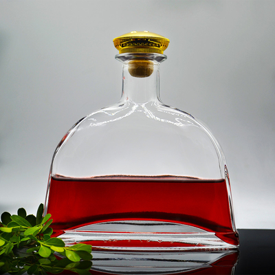 OEM/ODM Acceptable 1 Liter Glass Bottle for Liquor Whisky Gin Tequila from Professional