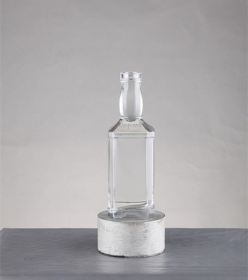 Hot Stamping Round Ciroc Vodka Glass Bottle for Round Surface Handling