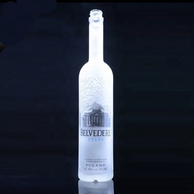 Super Flint Glass Collar 750ml Vodka Bottles with Screw Top Sealing Type on Promotion