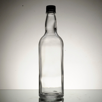Decal Surface Handing Clear Glass Bottle for Russian Vodka at Affordable