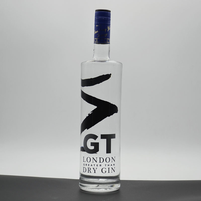 Decal Surface Handling Crystal Empty Beluga Vodka Bottles 750ml for Bulk Purchase