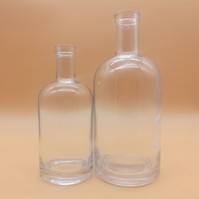 500ml 750ml Matte Black Glass Bottle for Alcohol Brandy Vodka Whisky Spirits Liquor