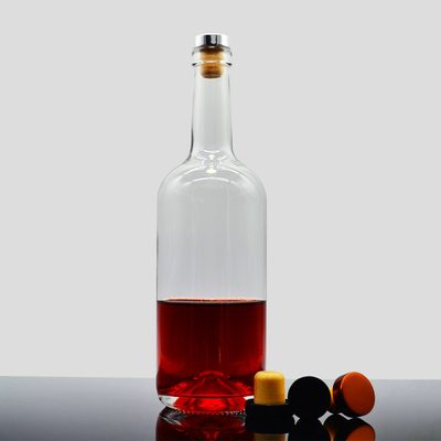 Super Flint Glass Material 500ml 750ml 1000ml Vodka Glass Bottle Gin Bottle at for Your