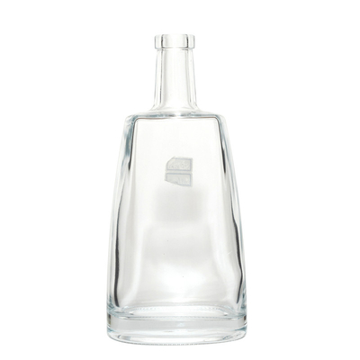 700ml White Whiskey Decanter Vodka Mineral 750ml Spirit Glass Liquor Bottle Cork Seal