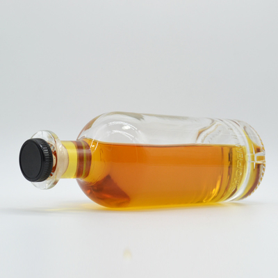700ml Unique Shape Glass Bottle for XO/Brandy Super Flint Glass Material and Crown Cap