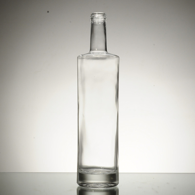 Collar Material Glass Bottle For Wine With Corks Lids 750ml Empty Xo Brandy Bottle