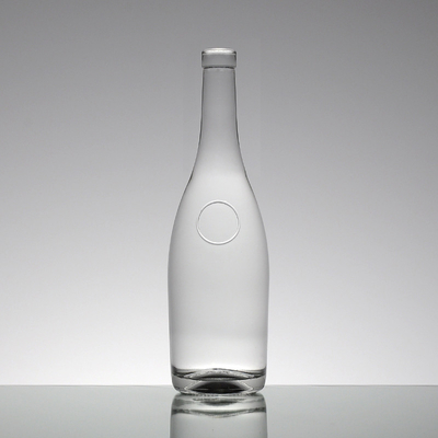 Super Flint Glass 250ml 300ml 350ml 750ml 1l Clear Glass Liquor Bottles with Tequila