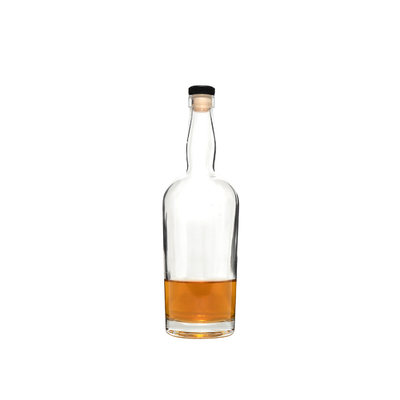 250ml 500ml 16oz Black Matte Dark Boston Glass Bottles for Liquor Vodka Olive Oil