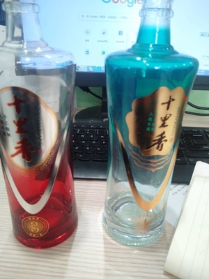 Customized Clear Glass Wine Bottles for Tequila Whisky Brandy 750ml 500ml 1000ml