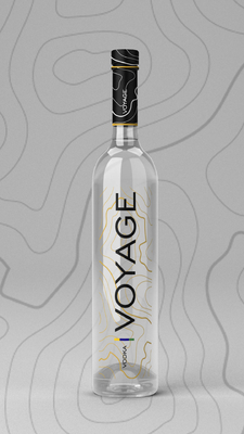 500ml 750ml 1000ml Super Flint Glass Bottle for Industrial Vodka Whisky Rum Gin Liquor
